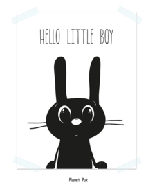 Poster, Hello little boy