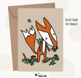 Timber de Vos | A4 Poster / XXL kaart