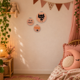 Wandhanger You are Purrrfect! - Peach - 11 cm