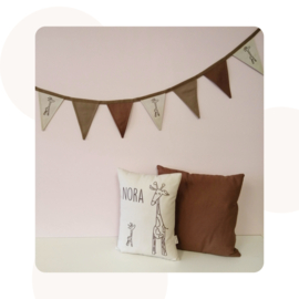 Benji Giraf kinderkamer decoratie, op maat gemaakt