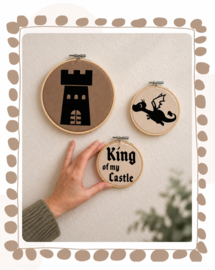 Wandhanger King of my Castle - 11 cm
