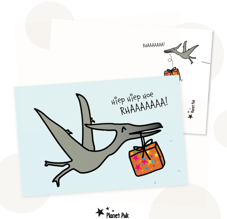Cadeauset  Boys will be Boys! - Dinokamer decoratie
