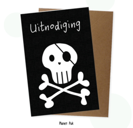 Uitnodiging Piratenfeest  - Verjaardag | Kinderfeestje