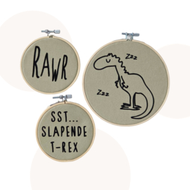 Decoratie- & Cadeauset Xavi de T-Rex | Stoere Dinokamer Decoratie