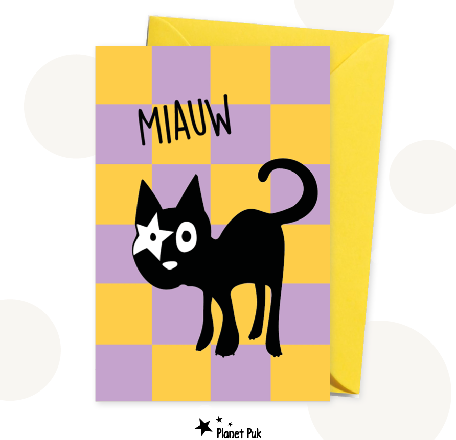 Cadeauset Hoshi de Kat - Miauw!