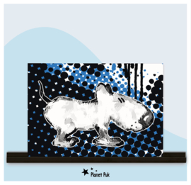 Spike de Bull Terrier | A4 Poster / XXL Wenskaart
