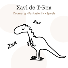 Xavi de T-Rex kinderkamer decoratie | Op maat gemaakt | Dinokamer