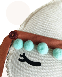Snoetje Moon  - Handgemaakte hanger