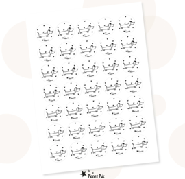 Sluitstickers - Lotje de teckel