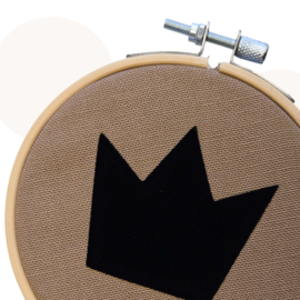 Ronde wandhanger – Kroontje