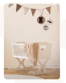 4-Delige Decoratieset - King of my Castle | Jongenskamer