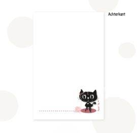 Wenskaart Schatje? Katje! | Mimi de Poes |  11.5 x 17.5 cm