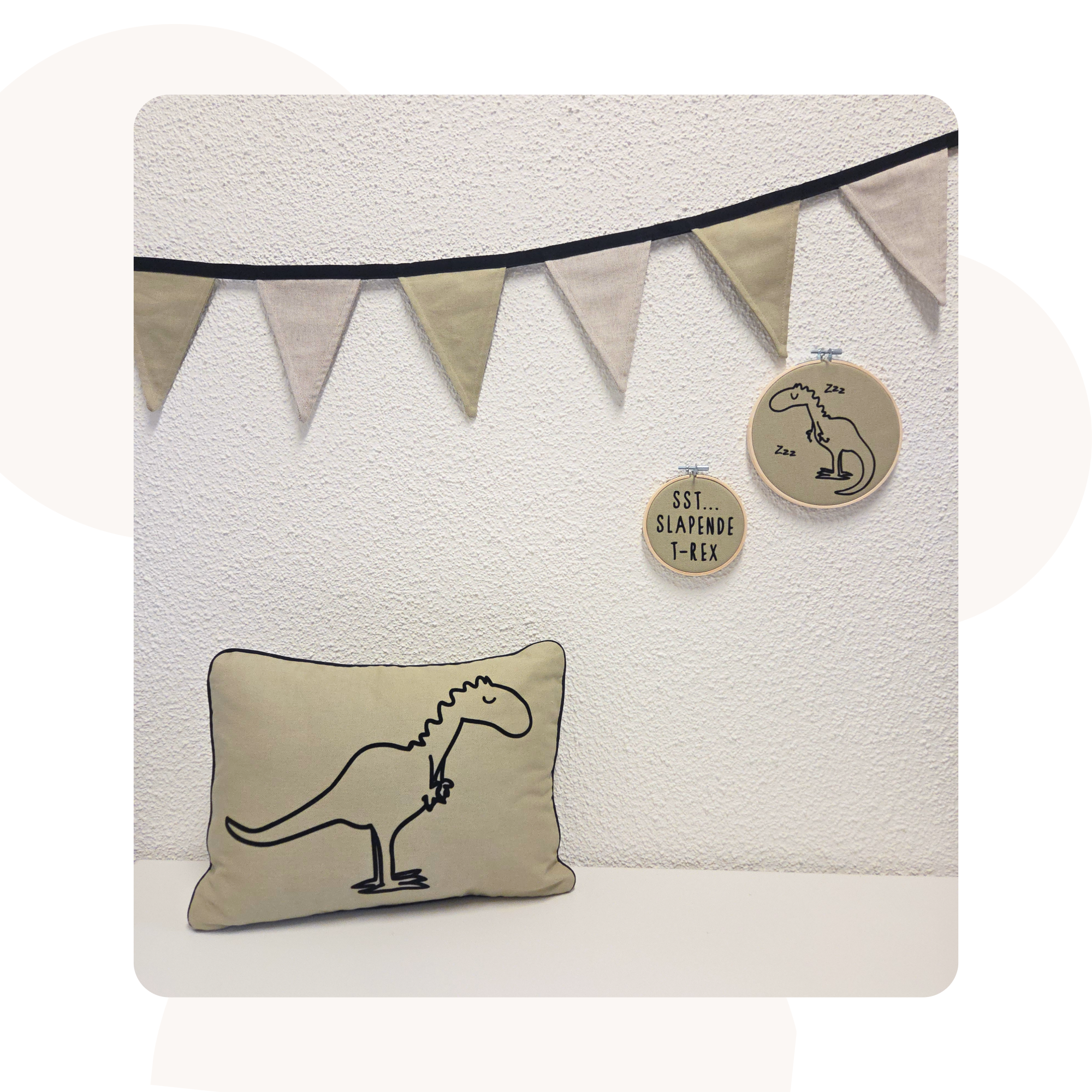 Cadeauset Xavi de T-Rex - Zzzz | Met gratis mini wandring!