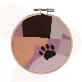 Wandring Kattenpootje | Lila fantasie | 11cm