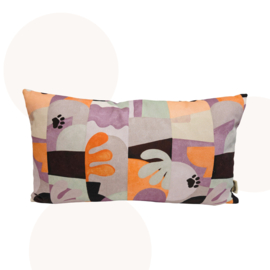 4-delige Decoratieset kinderkamer Hoshi de Kat - Lila