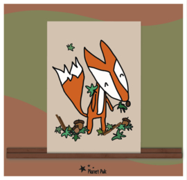 Timber de Vos | A4 Poster / XXL kaart