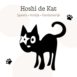 Hoshi de Kat kinderkamer decoratie, op maat gemaakt
