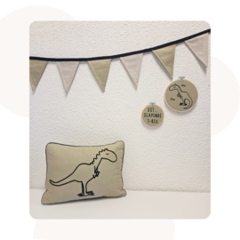 Xavi de T-Rex kinderkamer decoratie | Op maat gemaakt | Dinokamer