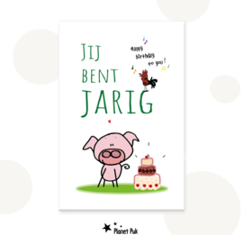 Wenskaart - Jij bent JARIG!