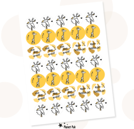 Sluitsticker MIX - Nala de Giraffe