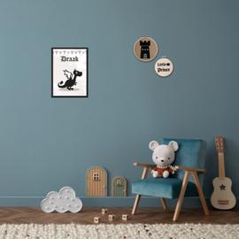 Wandhanger Kasteel - Taupe - 16.5 cm