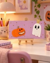 Halloween Tegeltje - Kids Workshop
