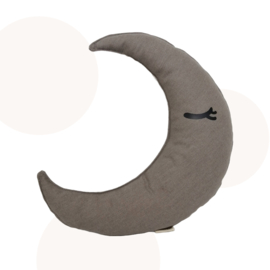 Maankussen Taupe | 40 cm