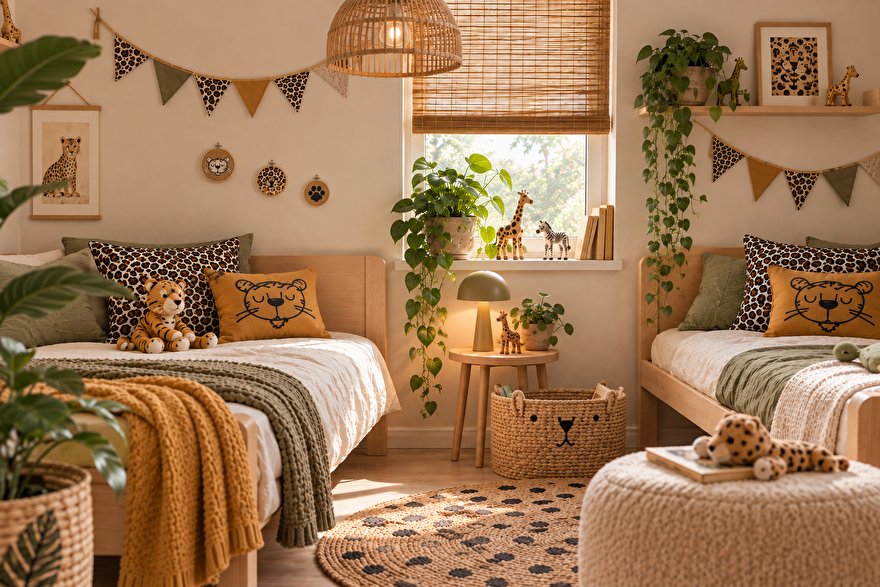 Sokkie de Tijger Collectie - Handgemaakte kinderkamer decoratie - Planet Puk
