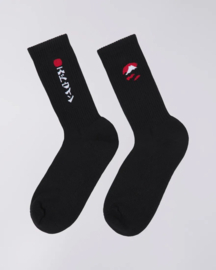 Edwin Kamifuji Socks Black