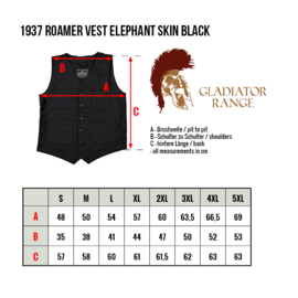 Pike Brothers Roamer Vest Elephant Skin Black