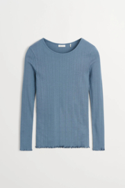 Skall Studio Edie Blouse Faded Blue