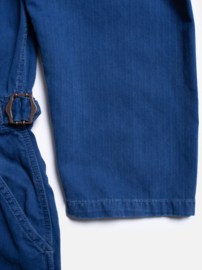 Nudie Jeans Ella Herringbone Boilersuit Blue