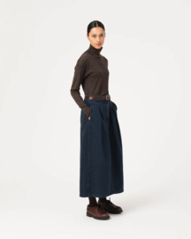 Girls of Dust Bulb Skirt Enigma Denim Ink