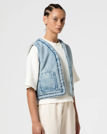 Girls of Dust Tsuki Vest Blue