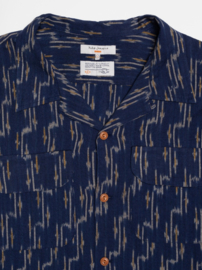 Nudie Jeans Vincent Ikat Blueberry