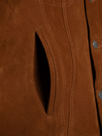 Nudie Jeans Danny Suede Jacket Tobacco