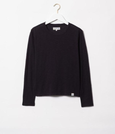 Merz b. Schwanen Pima Longsleeve Deep Black