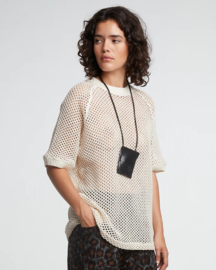 Girls of Dust Army-T Kingston Mesh Off White