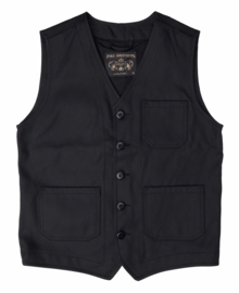 Pike Brothers 1937 Roamer Vest Elephant Skin Black