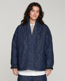 Eat Dust Edu Jacket Quilted Denim