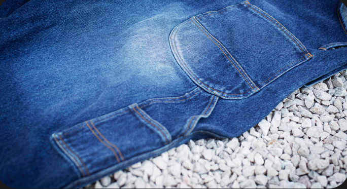 Fleurs de Bagne Overall Denim Heavy Used