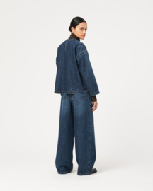Girls of Dust Guard Smock Century Denim Erosion Blue