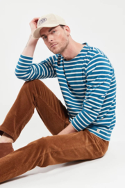 Armor-Lux Breton Shirt Blue Nature