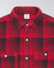 Edwin Work Shirt Red