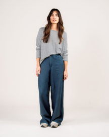 Kuyichi Loren Linen Pant Vintage Grey