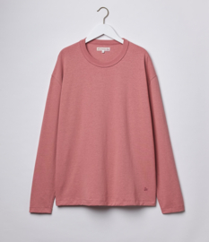 Merz b. Schwanen Giza Cotton Longsleeve Oversized Rosewood