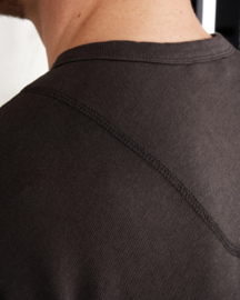 Pike Brothers 1927 Henley Shirt Short Sleeve Coffee