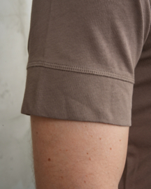 Pike Brothers 1927 Henley Shirt Short Sleeve Mud