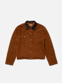 Nudie Jeans Danny Suede Jacket Tobacco