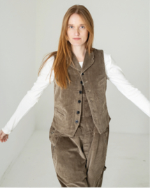 PeppinoPeppino Type 66 The Glad Raggs Vest Taupe